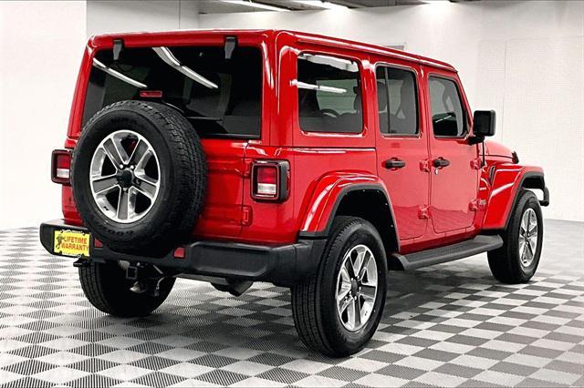 used 2021 Jeep Wrangler Unlimited car, priced at $33,492