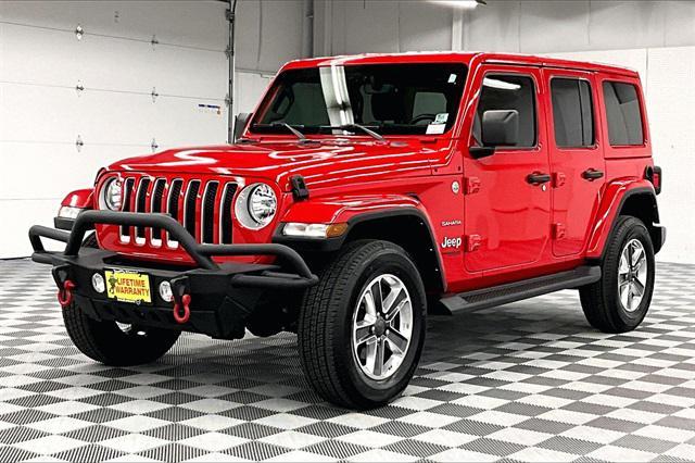 used 2021 Jeep Wrangler Unlimited car, priced at $33,492