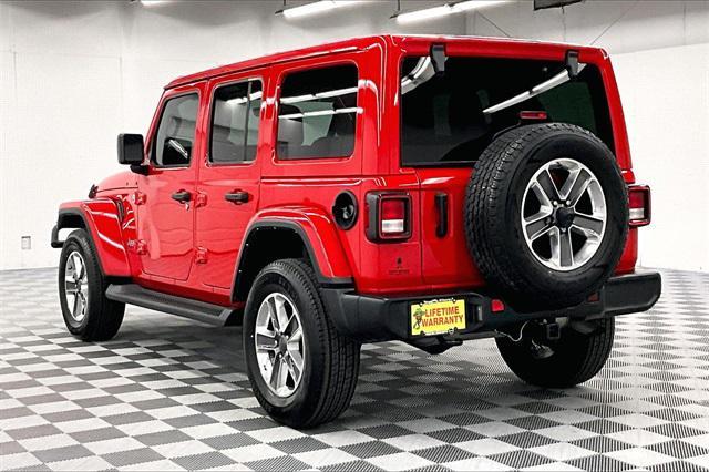 used 2021 Jeep Wrangler Unlimited car, priced at $33,492