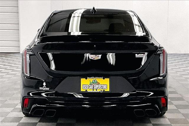 used 2023 Cadillac CT4-V car, priced at $56,932