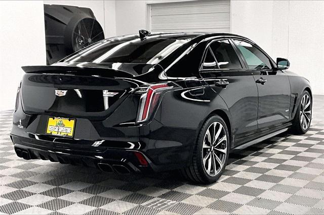 used 2023 Cadillac CT4-V car, priced at $56,932