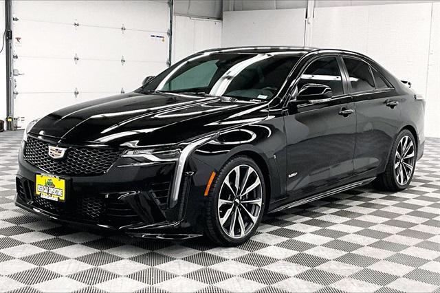 used 2023 Cadillac CT4-V car, priced at $56,932