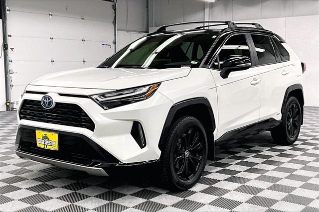 used 2022 Toyota RAV4 Hybrid car, priced at $27,505