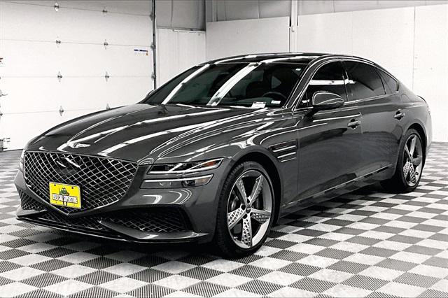 used 2024 Genesis G80 car, priced at $56,995