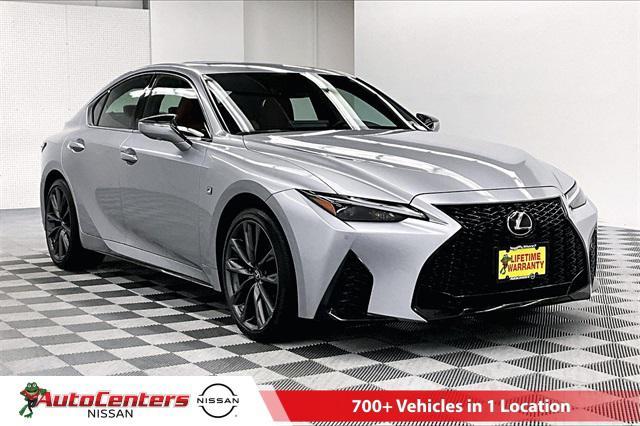 used 2024 Lexus IS 350 car, priced at $46,204