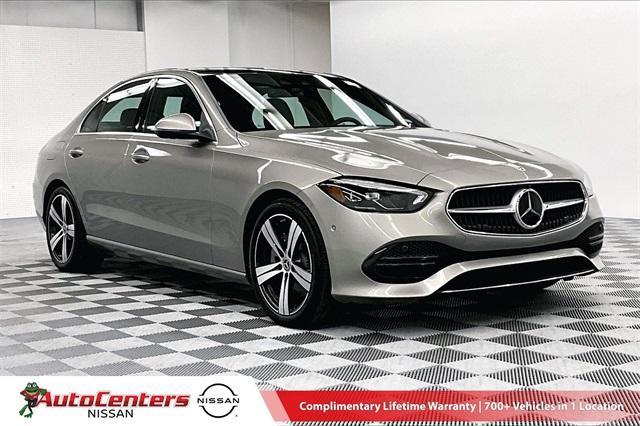 used 2022 Mercedes-Benz C-Class car, priced at $39,974
