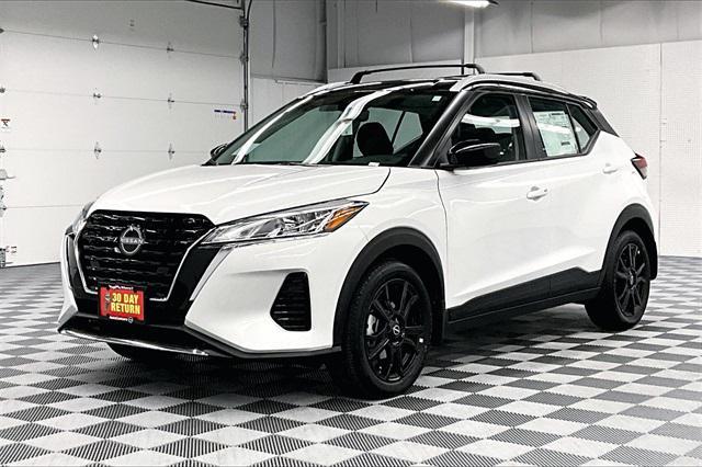 new 2024 Nissan Kicks car, priced at $23,197