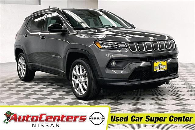 used 2022 Jeep Compass car, priced at $22,596