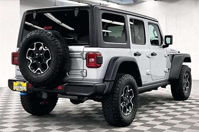 used 2022 Jeep Wrangler Unlimited 4xe car, priced at $37,466