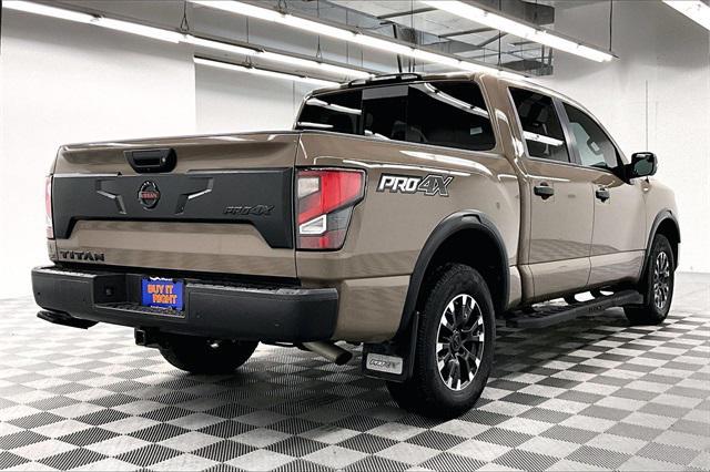 used 2021 Nissan Titan car, priced at $34,996