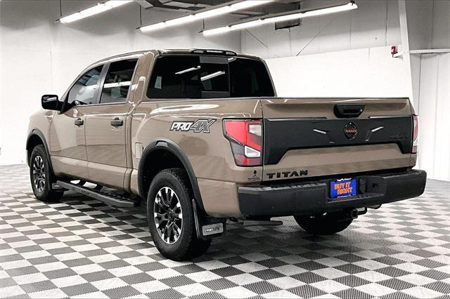 used 2021 Nissan Titan car, priced at $34,996