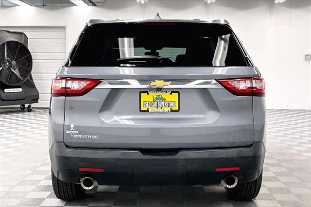 used 2021 Chevrolet Traverse car, priced at $22,997