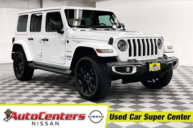 used 2021 Jeep Wrangler Unlimited 4xe car, priced at $31,498
