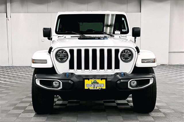 used 2021 Jeep Wrangler Unlimited 4xe car, priced at $29,921