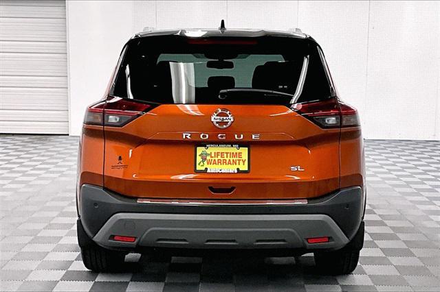 used 2021 Nissan Rogue car, priced at $24,565