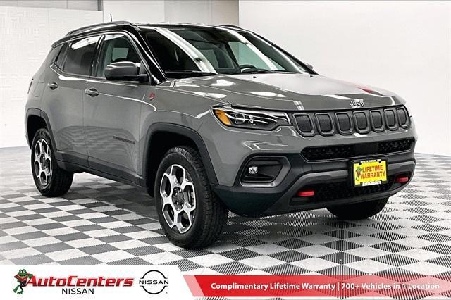 used 2022 Jeep Compass car, priced at $23,161