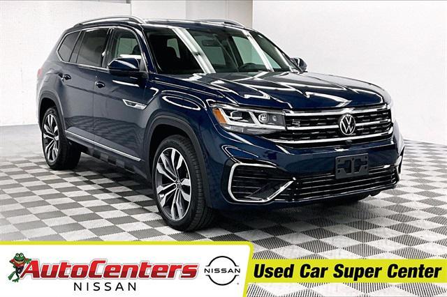 used 2022 Volkswagen Atlas car, priced at $36,155