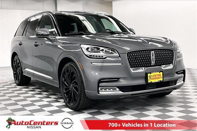 used 2021 Lincoln Aviator car, priced at $38,999