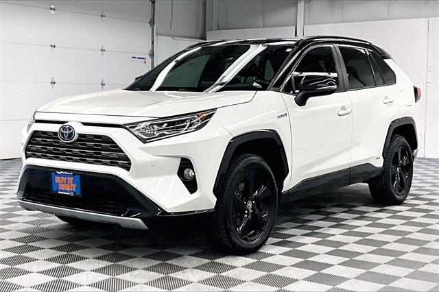 used 2021 Toyota RAV4 Hybrid car, priced at $27,355