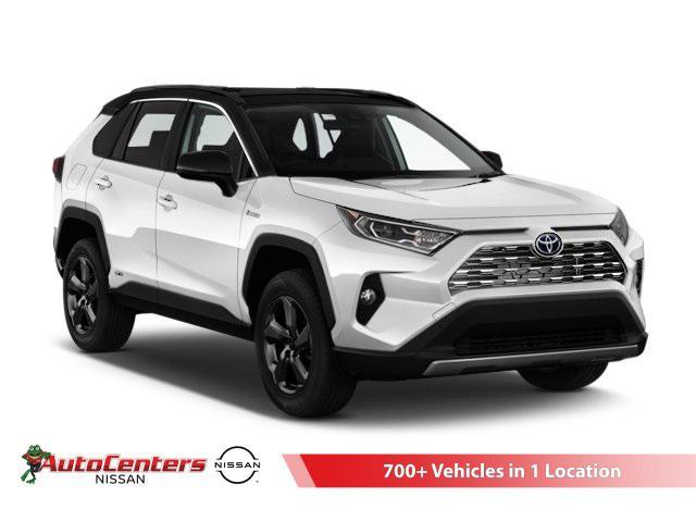 used 2021 Toyota RAV4 Hybrid car, priced at $28,525