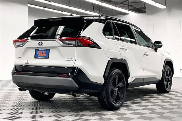 used 2021 Toyota RAV4 Hybrid car, priced at $27,355