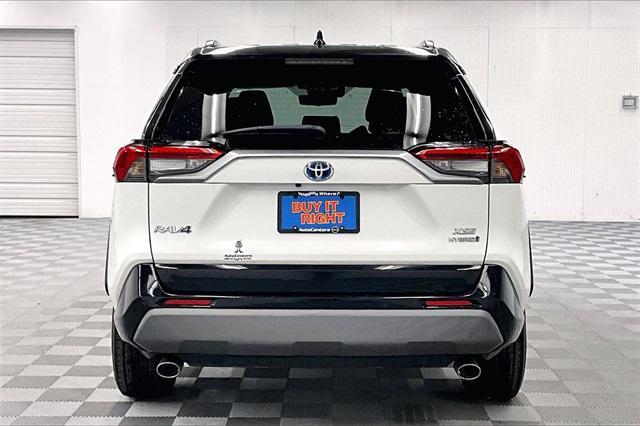 used 2021 Toyota RAV4 Hybrid car, priced at $27,355