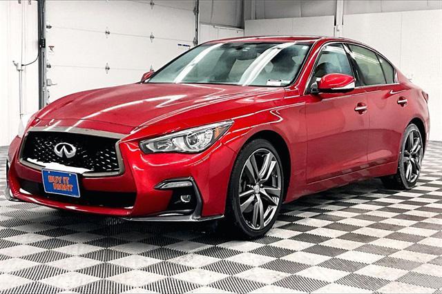 used 2021 INFINITI Q50 car, priced at $31,243