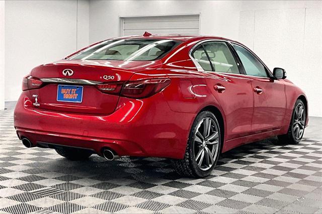 used 2021 INFINITI Q50 car, priced at $31,243