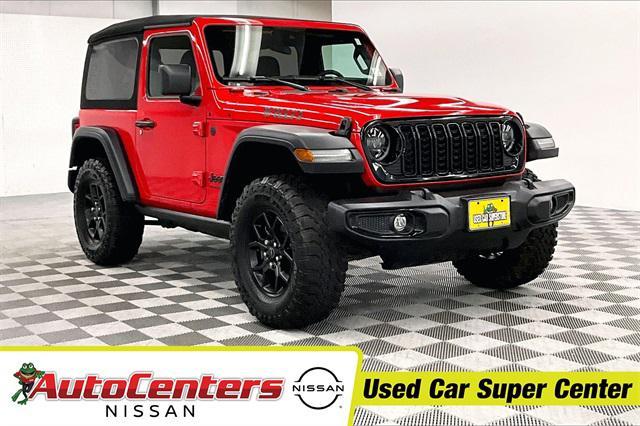 used 2024 Jeep Wrangler car, priced at $39,996