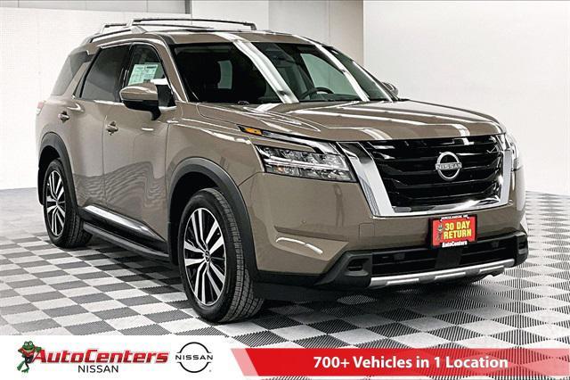 new 2024 Nissan Pathfinder car, priced at $44,238