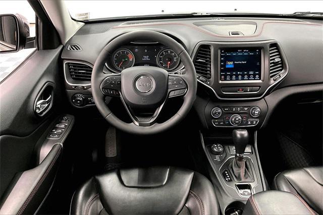 used 2022 Jeep Cherokee car, priced at $27,502