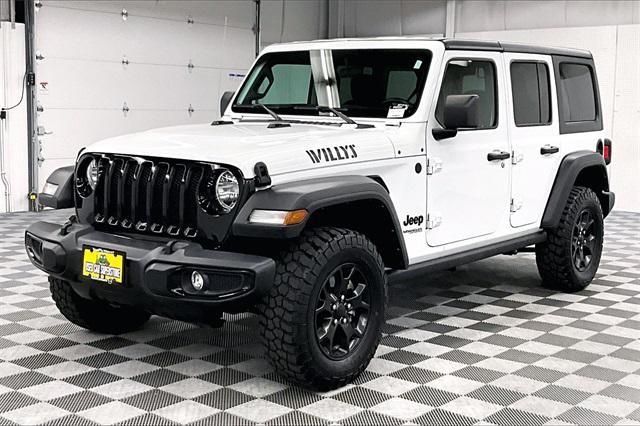 used 2022 Jeep Wrangler Unlimited car, priced at $31,678