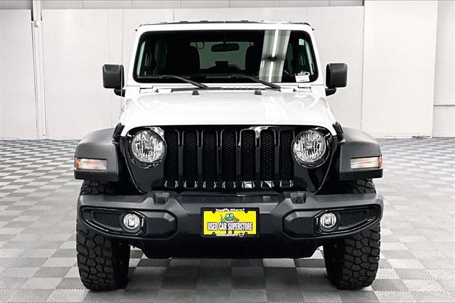 used 2022 Jeep Wrangler Unlimited car, priced at $31,678
