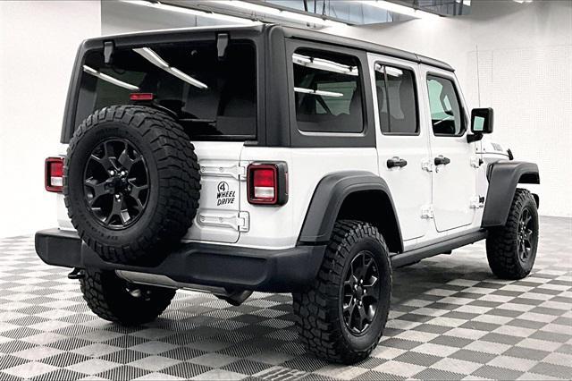 used 2022 Jeep Wrangler Unlimited car, priced at $31,678