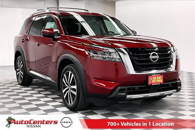 new 2024 Nissan Pathfinder car, priced at $45,553