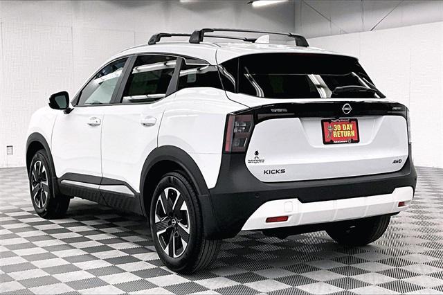 new 2025 Nissan Kicks car, priced at $31,009