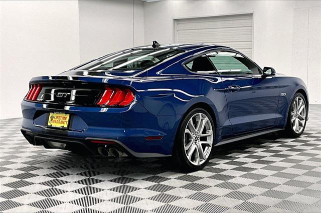 used 2022 Ford Mustang car, priced at $38,519