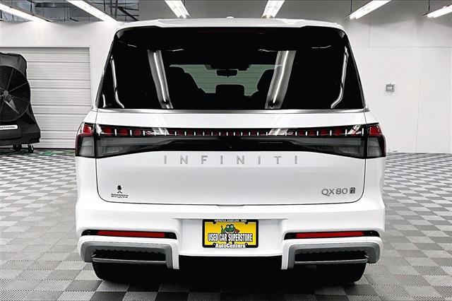 used 2025 INFINITI QX80 car, priced at $79,998