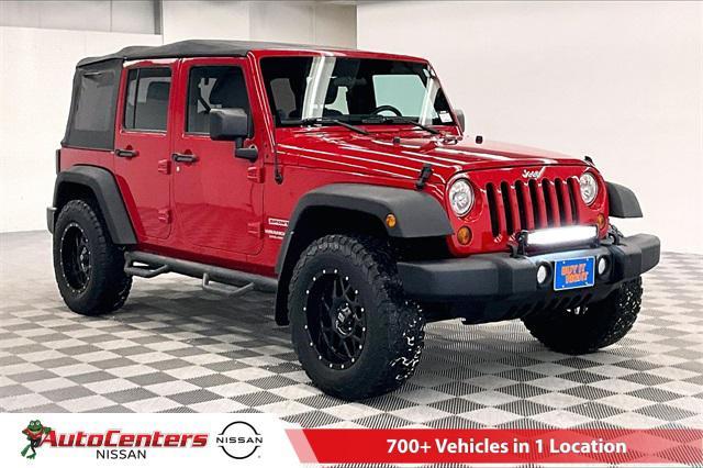 used 2012 Jeep Wrangler Unlimited car, priced at $17,035