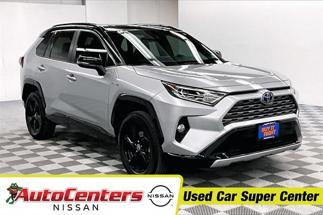 used 2021 Toyota RAV4 Hybrid car, priced at $29,636