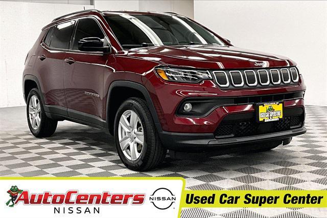 used 2022 Jeep Compass car, priced at $22,397
