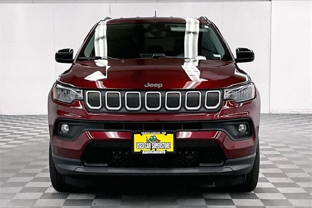 used 2022 Jeep Compass car, priced at $20,958