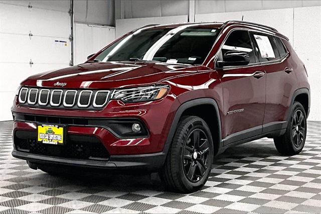 used 2022 Jeep Compass car, priced at $20,958