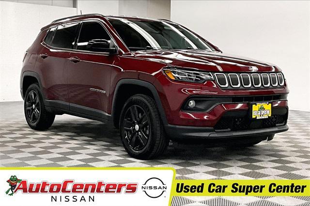used 2022 Jeep Compass car, priced at $21,425