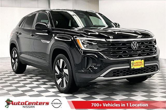 used 2024 Volkswagen Atlas Cross Sport car, priced at $34,554