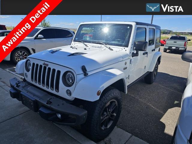 used 2016 Jeep Wrangler Unlimited car, priced at $18,492