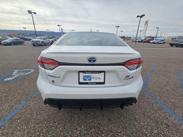 new 2024 Toyota Corolla Hybrid car, priced at $27,748