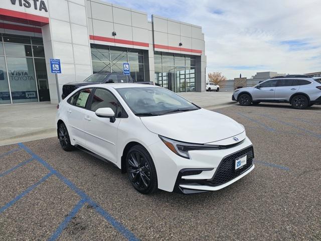 new 2024 Toyota Corolla Hybrid car, priced at $27,748