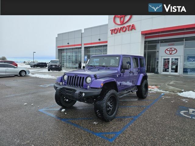 used 2017 Jeep Wrangler Unlimited car, priced at $25,292