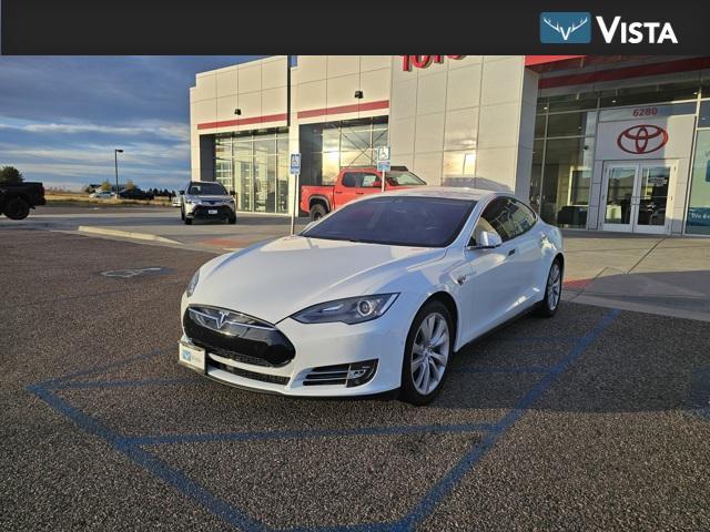 used 2014 Tesla Model S car, priced at $21,493